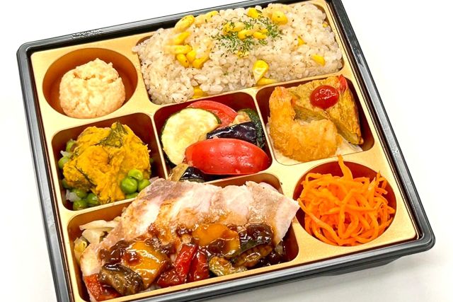 ベベのおそうざい（名古屋店）-夏のプティコース弁当 豚ロースのステーキ