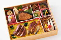 日本橋OIKAWA（東京店）-日本橋“運ざかり”御膳 やわらかステーキ＆うなぎの蒲焼ご飯