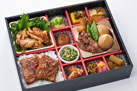 山形料理まら（東京店）-厳選米沢牛 芋煮御膳 YAMAGATAポークジンジャーと山形牛の薄切りステーキごはん