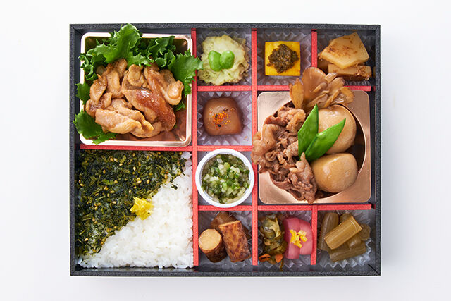 山形料理まら（東京店）-厳選米沢牛 芋煮御膳 YAMAGATAポークジンジャーとわさびごはん