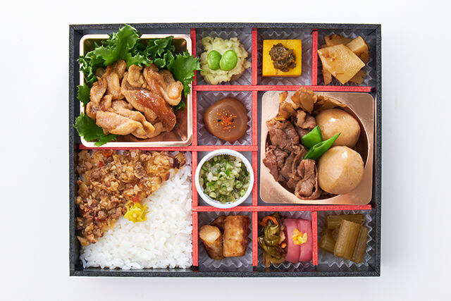 山形料理まら（東京店）-厳選米沢牛 芋煮御膳 YAMAGATAポークジンジャーとしょうがしぐれごはん