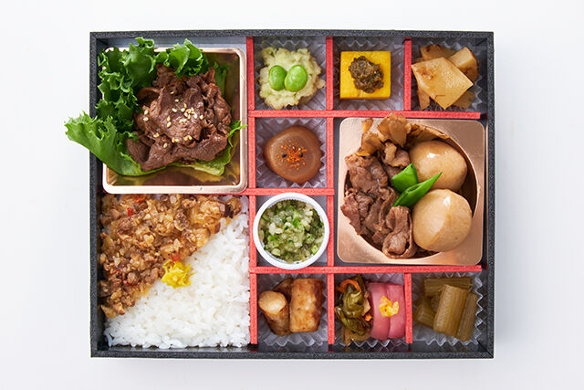 山形料理まら（東京店）-厳選米沢牛 芋煮御膳 米沢牛の焼肉としょうがしぐれごはん