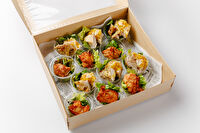 nina's deli cups-バジルチキン＆フライドチキン