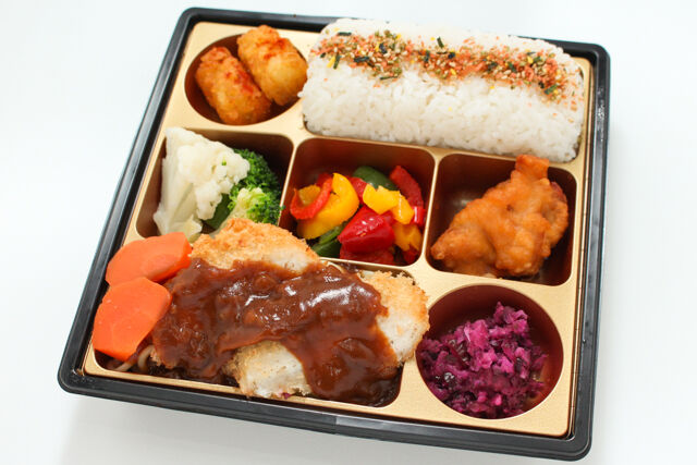 satomi〜有名シェフがてがけるおべんとう〜（大阪店）-Standard／デミグラス煮込みチキンカツ