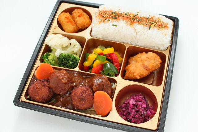 satomi〜有名シェフがてがけるおべんとう〜（大阪店）-Standard／デミグラス煮込み肉団子