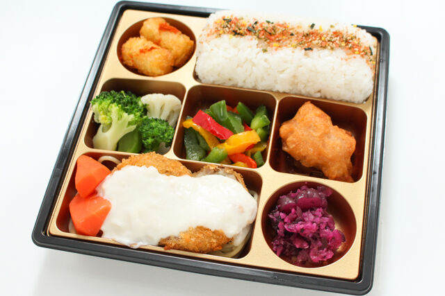 satomi〜有名シェフがてがけるおべんとう〜（大阪店）-Standard／ブールブラン煮込みメンチカツ