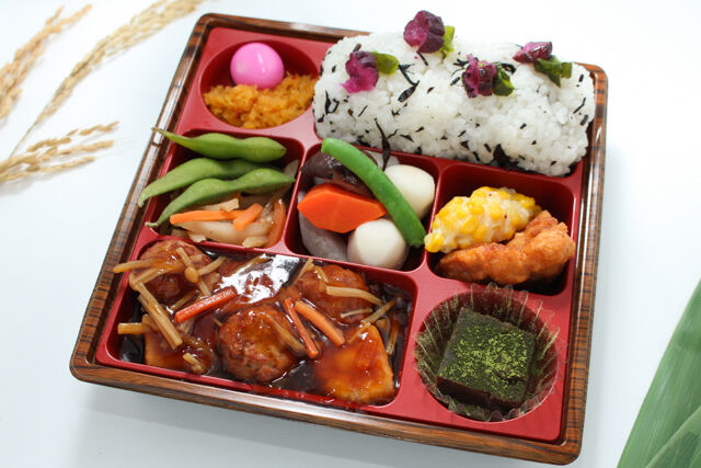 作と味（大阪店）-【特製】肉団子甘酢餡［ひじきごはん］