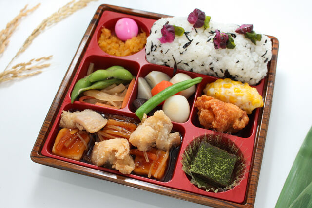 作と味（大阪店）-【特製】鶏のから揚げ甘酢餡［ひじきごはん］