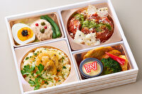 ポンテベッキオ（大阪店）-シーフードとボッタルガのリゾピラフ＆カツレツのトマトソース煮込み