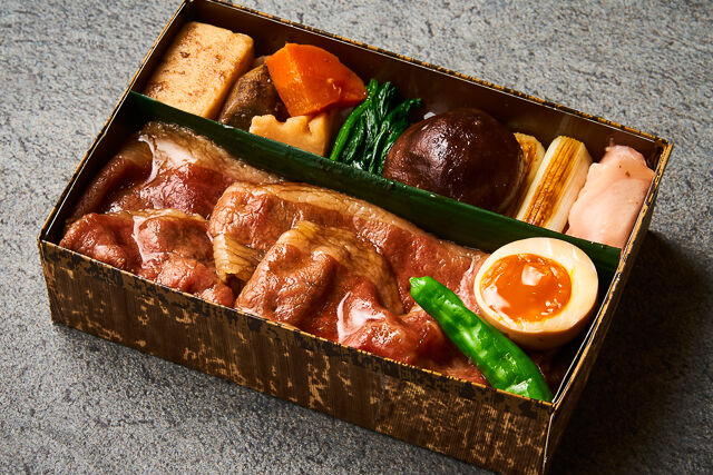 宮崎牛すきやき 日本橋 不二-名物 宮崎牛A5和牛すき焼き弁当