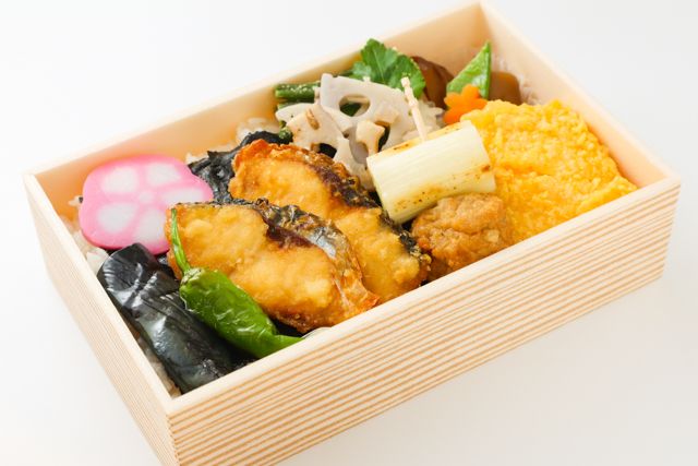 日本橋 板前弁当 ほし野-【のり弁 並】鯖の竜田甘酢漬け