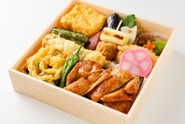 日本橋 板前弁当 ほし野-【のり弁 上】鶏の照り焼き
