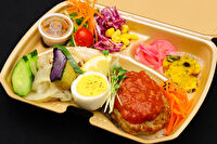 Let's eat ! Goofy stance-standard doubule【豚生姜焼きwithハンバーグ】