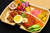 Let&#039;s eat ! Goofy stance-premium double【牛カルビ焼肉withハンバーグミートソース】