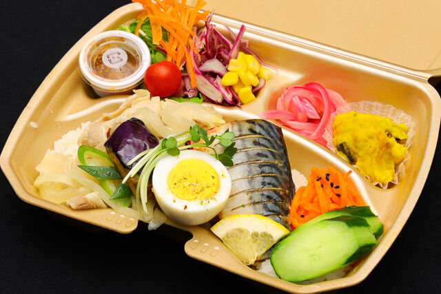 standard doubule【豚生姜焼きwithさば味醂グリル】