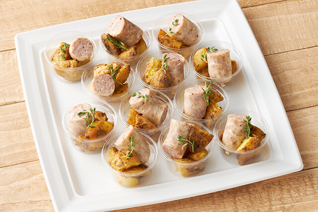 Glamorous Catering -Italian cuisine-（東京店）-サルシッチャとアンチョビローストポテト