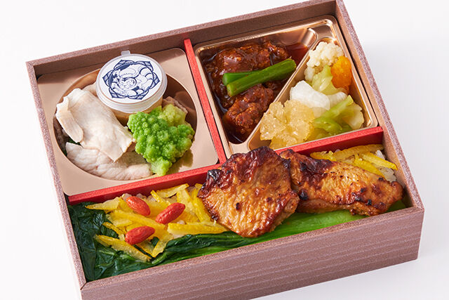 【鶏叉焼】焙煎ごましゃぶと柚子香ごはん
