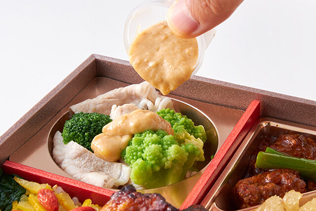 美虎-Miyu-（東京店）-【鶏叉焼×鮭叉焼】焙煎ごましゃぶと柚子香ごはん