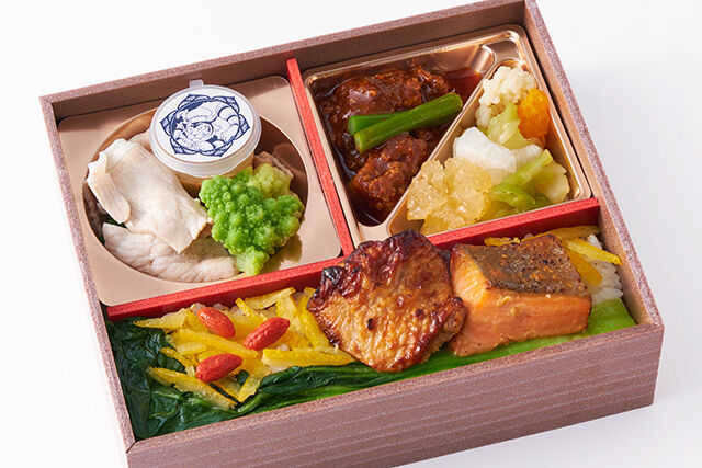 【鶏叉焼×鮭叉焼】焙煎ごましゃぶと柚子香ごはん
