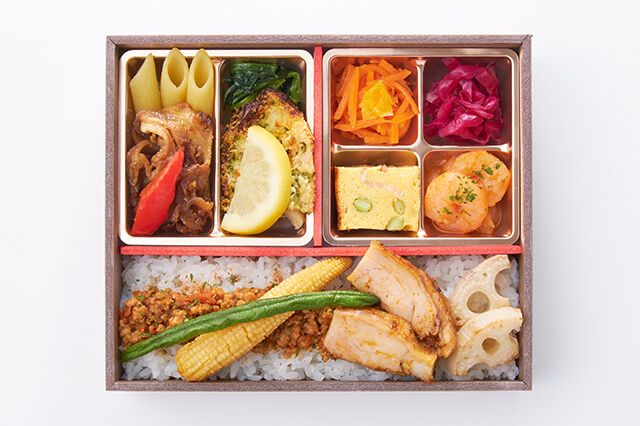 JINBO MINAMI AOYAMA（東京店）-Due（デュエ）‐ポークジンジャーと季節魚のオーブン焼き‐