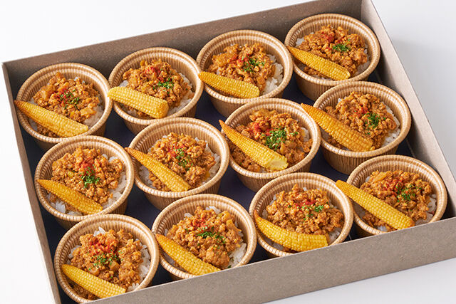 JINBO MINAMI AOYAMA ケータリング（東京店）-赤味噌香る 肉味噌ミニライスボウル