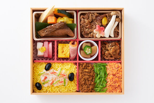 日本橋OIKAWA（埼玉店）-日本橋“運ざかり”御膳 かにちらしと箱寿司風ご飯