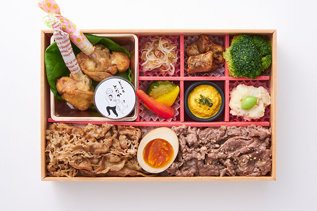 どこでもとだか（大阪店）-とだかの“2色牛ごはん”弁当