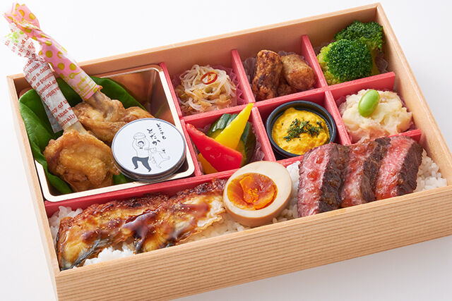 とだかの“うなステごはん”弁当