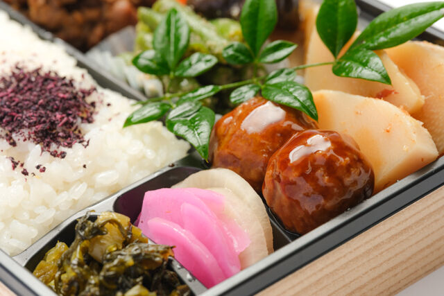 日本料理 幕濱（東京店）-幕の内弁当 国産和牛すき焼き