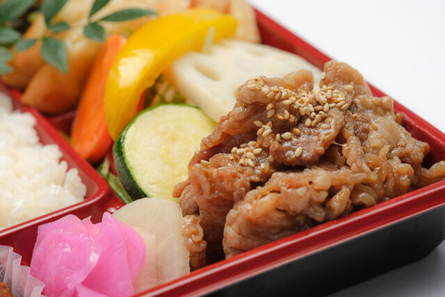 日本料理 幕濱（東京店）-幕の内弁当 牛焼肉