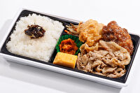 から揚げの天才 不動前店-から揚げ＆しょうが焼き弁当