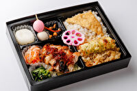 和弁当 彩葉（いろは）-2種ごはんと鶏の照り焼き弁当