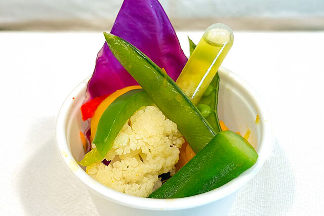 彩り野菜のバーニャカウダソース