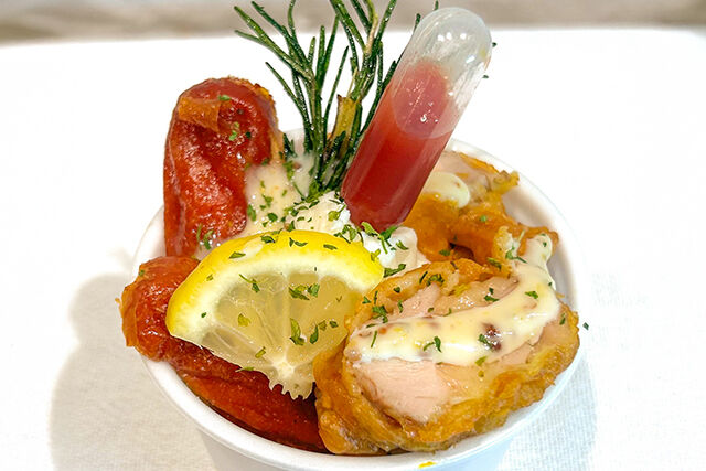 鶏のから揚げ＆ポテトフライ＆ウィンナー
