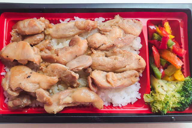1080円均一 肉重専門店 西條-鶏モモ照り焼き重