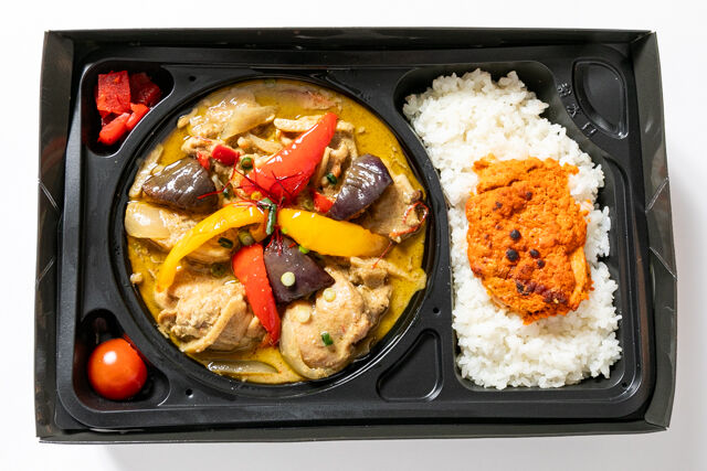 ラメソルシェフの本格インド・ネパール料理-【温まる】グリーンカレー