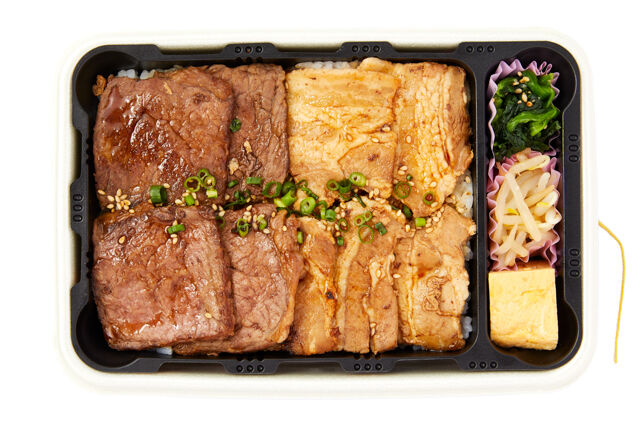 焼肉 ～旨巧～-【温まる】豚バラ＆牛ロース（にんにく抜き）