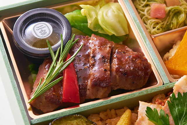 奈良イタリアン Lega'（静岡店）-【Yoshino】牛ロースステーキ ～大和橘の塩こうじソース～