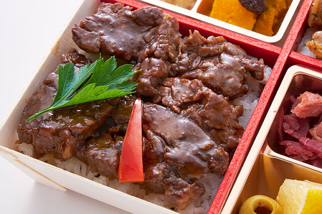 焚き火イタリアン falo（静岡店）-【トリュフ焼肉御膳】ハラミ＆ポルケッタ風