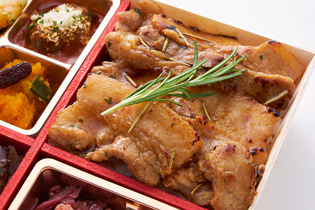 焚き火イタリアン falo（静岡店）-【トリュフ焼肉御膳】上ロース＆ポルケッタ風
