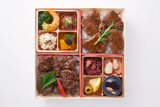 焚き火イタリアン falo（静岡店）-【トリュフ焼肉御膳】ハラミ＆上ロース