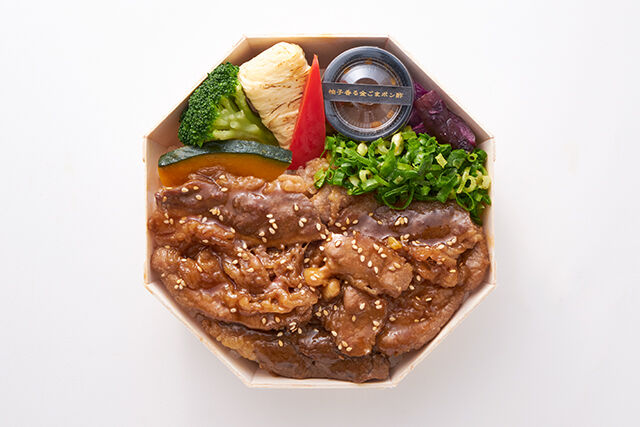 クック井上。監修【京風焼肉 旦那衆】（静岡店）-京風焼肉重 カルビ