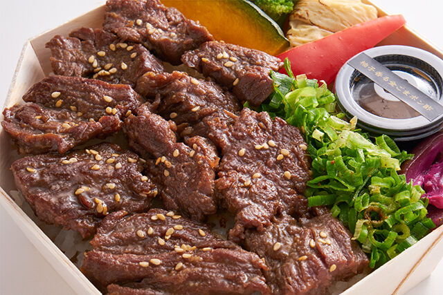 クック井上。監修【京風焼肉 旦那衆】（静岡店）-京風焼肉重 ハラミ