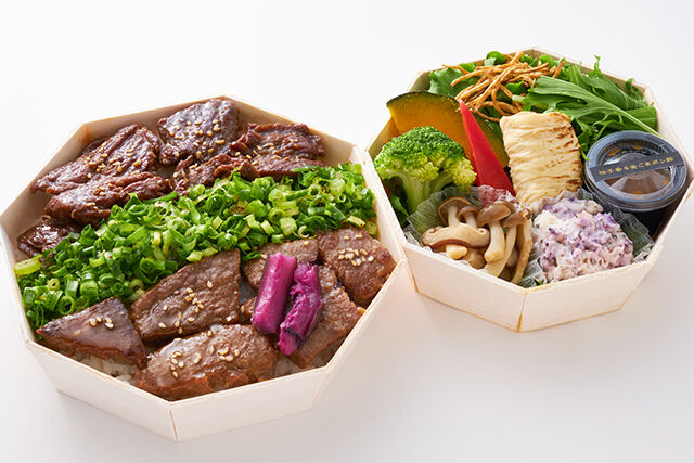 クック井上。監修【京風焼肉 旦那衆】（静岡店）-京風焼肉御膳 ハラミ＆上ロース