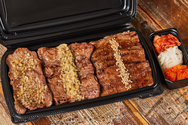 人気No1！ トリプル焼肉弁当