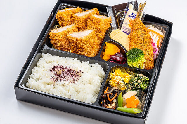 特選ヒレカツ＆アジフライ弁当