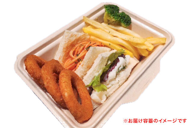 マイサンドボックス-ナポリタンサンド＆ハムマヨサンド