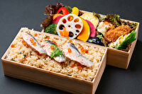 フィッシャーマンズキッチン-宮城のブランド銀鮭「銀王」のはらこ飯弁当