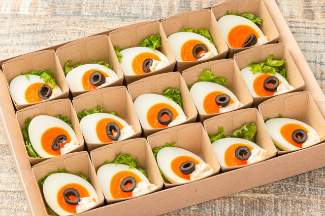 SUSHI＆FINGERFOOD 彩紙箱～アヤカミバコ～DELI-半熟風玉子のツナソース
