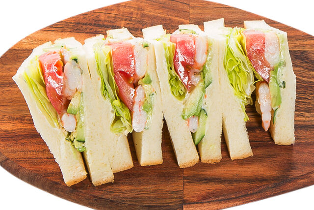 ハンバーガー＆サンドイッチ ベイス-シュリンプとアボカドのサンドイッチ